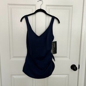 Navy Blue Swimsuit